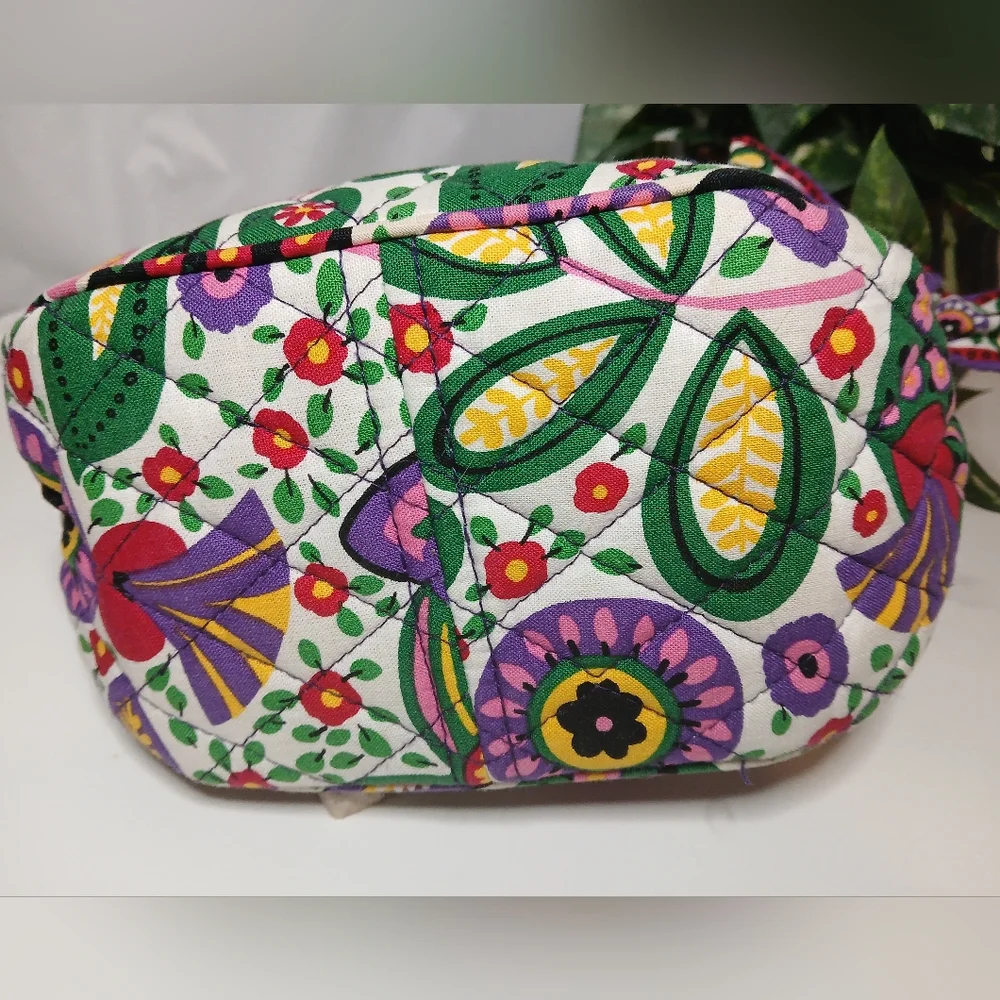 VERA BRADLEY Quilted Small Tote Purse Bag Little Princess Colorful Florals